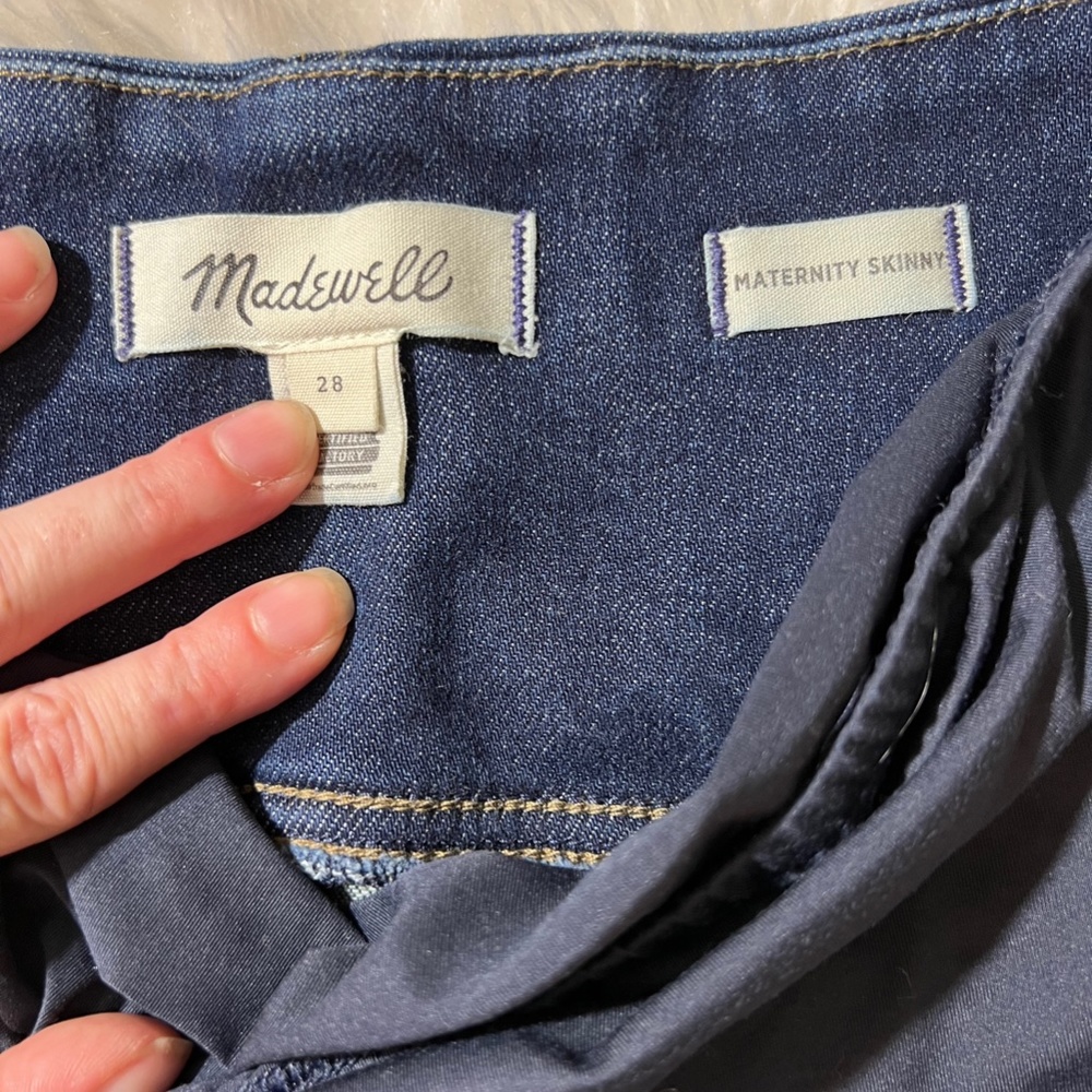 Madewell Over the Belly Skinny Jeans - Picture 5 of 8